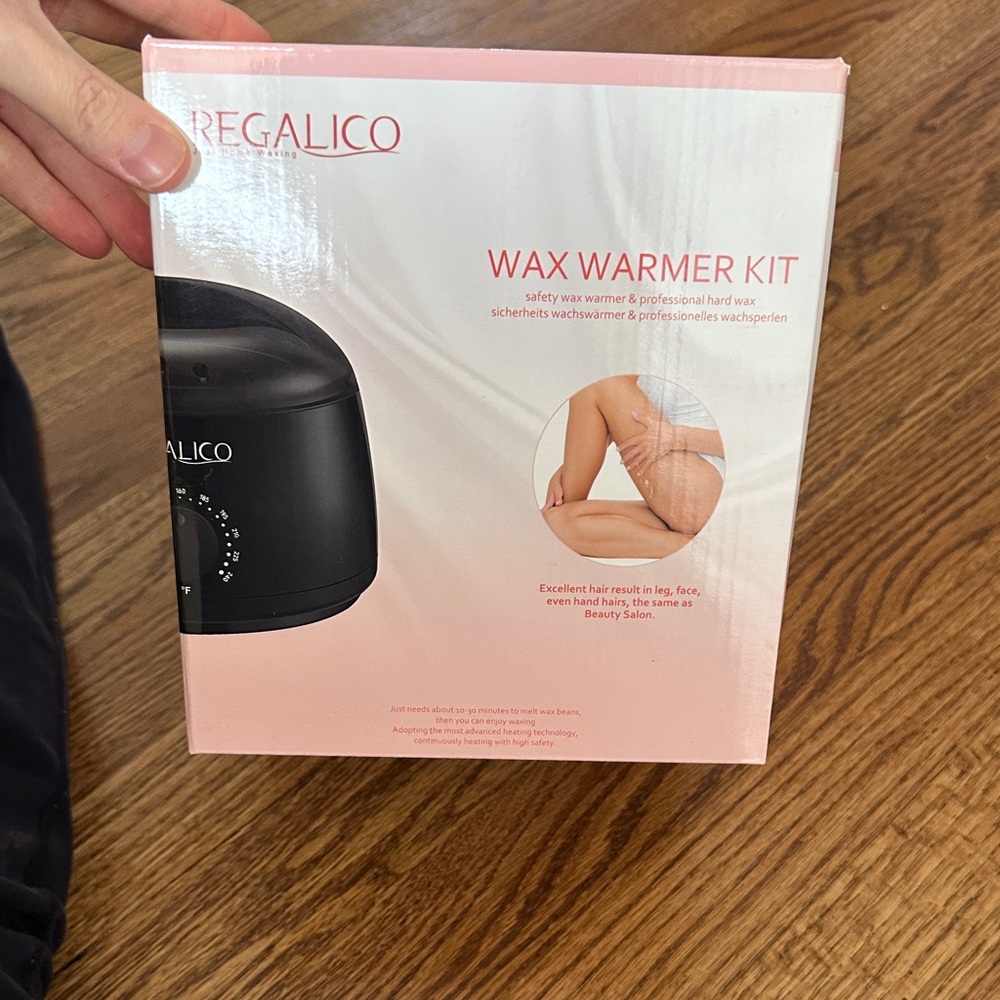 Regalico Wax Warmer Kit - Pink & Black